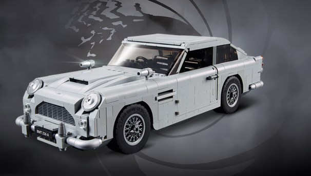 Aston Martin : la voiture de James Bond en Lego