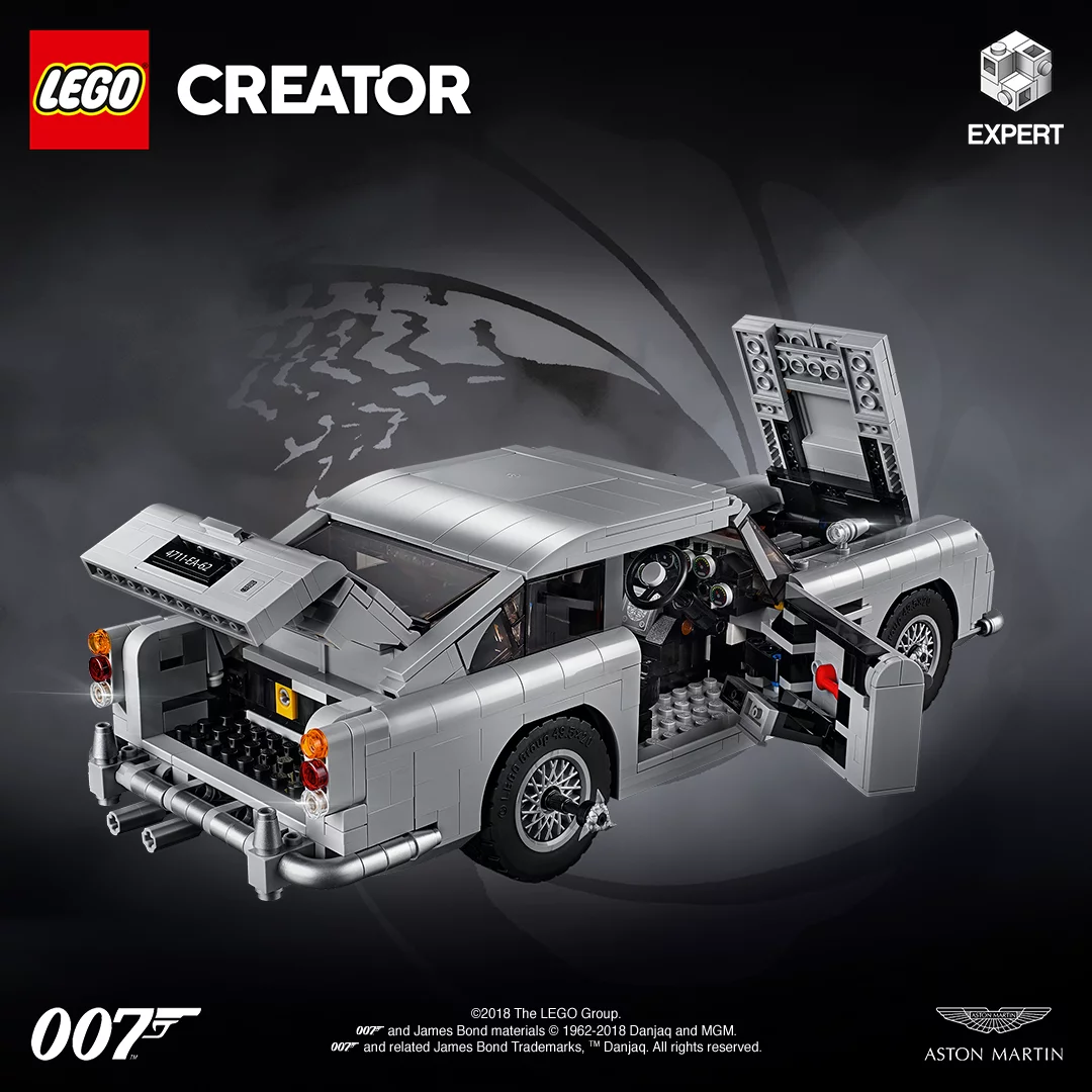 Lego creator expert 10262 James Bond 007 Aston Martin shops DB5