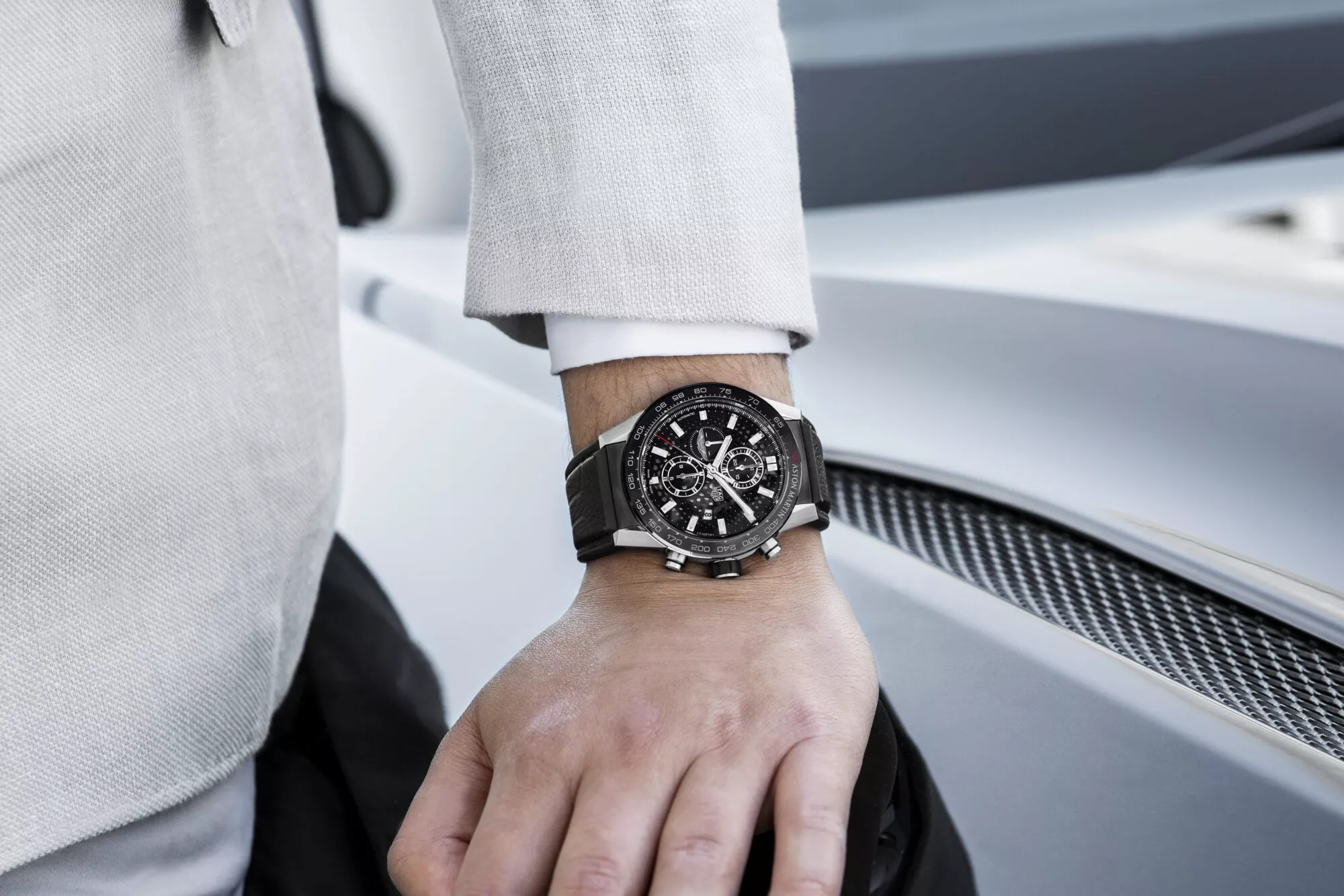 Tag heuer carrera heuer 01 sale aston martin special edition