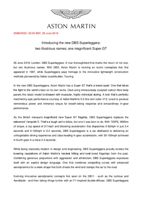 Introducing the new DBS Superleggera-pdf