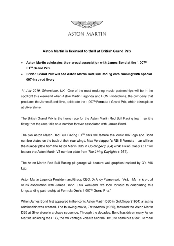 Aston Martin is licensed to thrill at British Grand Prix-pdf