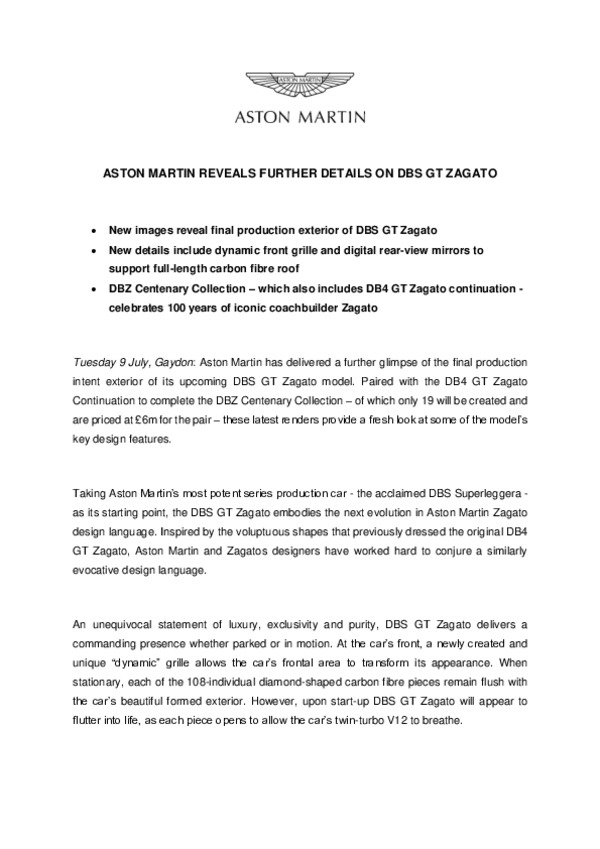 ASTON MARTIN REVEALS FURTHER DETAILS ON DBS GT ZAGATO FINAL-pdf
