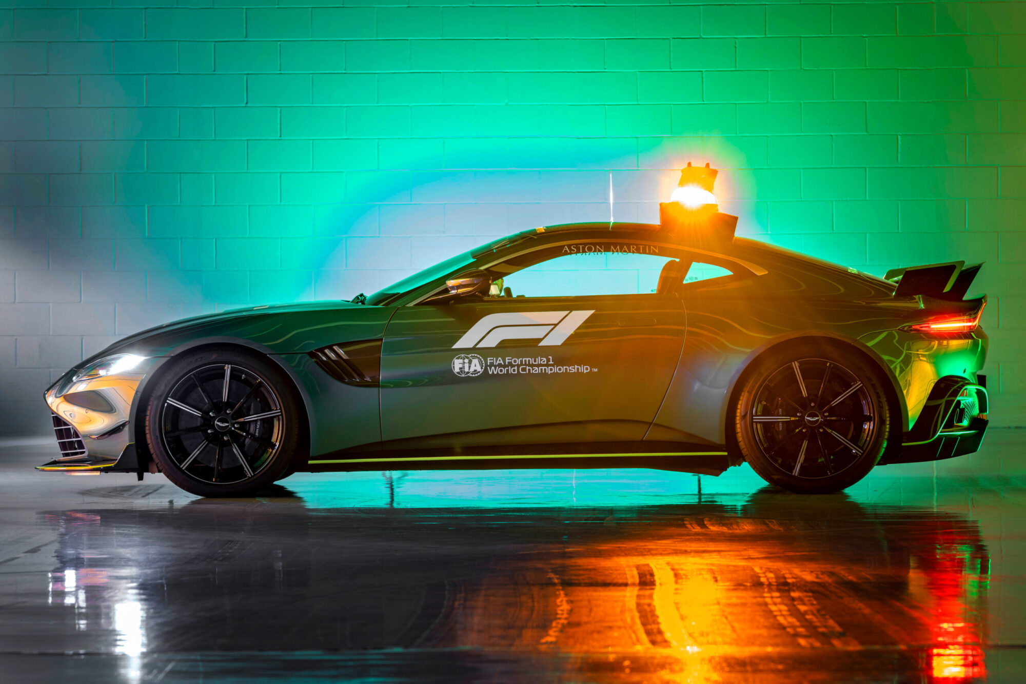 Aston Martin takes pole position as an Official Safety Car of